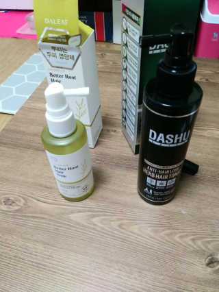 다슈코리아 다슈 데일리 안티 헤어로스 허브 헤어토닉 150ml — 5점을 준 리뷰어가 2020년 1월 올린 사용 사진