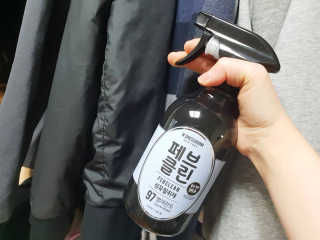 더블유드레스룸 페브클린 500ml — 4.83점을 준 리뷰어가 2018년 11월 올린 사용 사진