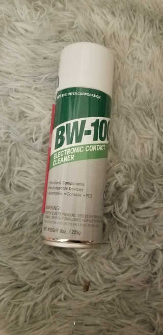 BW-100, 전자 접점 클리너 — 5점을 준 리뷰어가 2019년 11월 올린 사용 사진