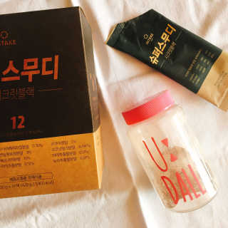 인테이크 슈퍼스무디 시크릿블랙(30g*14팩) — 4점을 준 리뷰어가 2017년 3월 올린 사용 사진