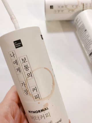 마이노멀 버터커피 - 방탄커피 6개입 — 4점을 준 리뷰어가 2019년 7월 올린 사용 사진