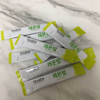 티젠 레몬밤 + 마이보틀 — 3.5점을 준 리뷰어가 2018년 7월 올린 사용 사진