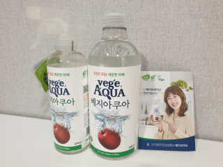베지아쿠아 475ml + 리필 1000ml 1Set — 5점을 준 리뷰어가 2019년 8월 올린 사용 사진