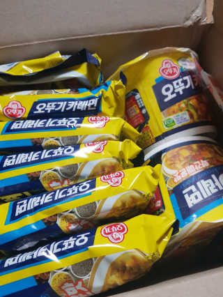 오뚜기카레면 2차 모집 — 5점을 준 리뷰어가 2019년 2월 올린 사용 사진