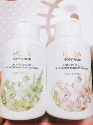 HOSA BODY WASH+BODY LOTION — 3.5점을 준 리뷰어가 2018년 3월 올린 사용 사진