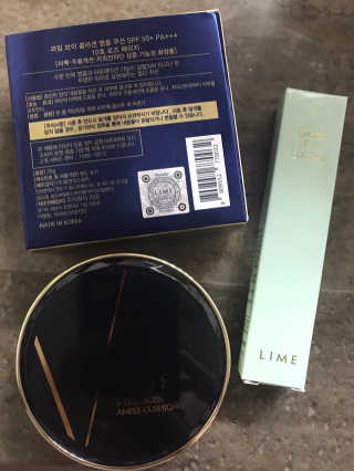 라임코스메틱 V 콜라겐 앰플 쿠션 — 5점을 준 리뷰어가 2020년 1월 올린 사용 사진