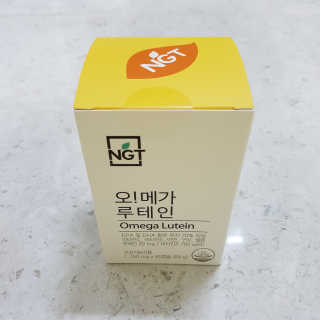 네츄럴굿띵스 오!메가루테인 60일분 — 5점을 준 리뷰어가 2019년 10월 올린 사용 사진