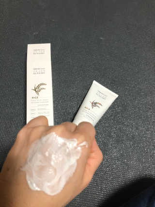 땡큐파머 강화 교동쌀 맑음 팩 폼 클렌저 — 5점을 준 리뷰어가 2020년 3월 올린 사용 사진