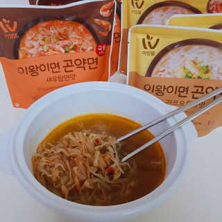 아임웰 이왕이면 곤약면 2종 — 4.5점을 준 리뷰어가 2019년 10월 올린 사용 사진