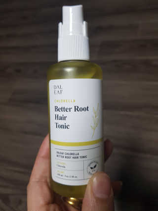 달리프 클로렐라 베러 루트 헤어토닉 100ml — 4.5점을 준 리뷰어가 2020년 1월 올린 사용 사진