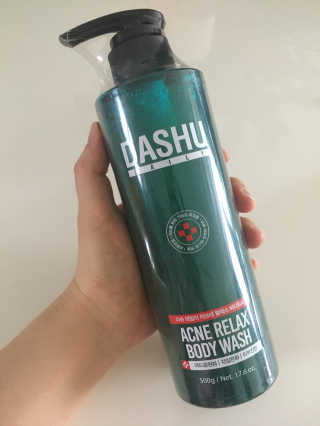 다슈코리아 다슈 데일리 아크네 릴렉스 바디워시 500ml — 4.5점을 준 리뷰어가 2020년 2월 올린 사용 사진