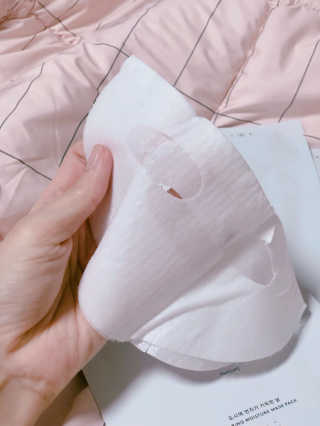 누메로 8 클리어링 모이스처 마스크팩 — 5점을 준 리뷰어가 2018년 2월 올린 사용 사진