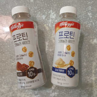 켈로그 프로틴바 멀티팩+프로틴 그래놀라 쉐이크 2종 — 5점을 준 리뷰어가 2020년 1월 올린 사용 사진
