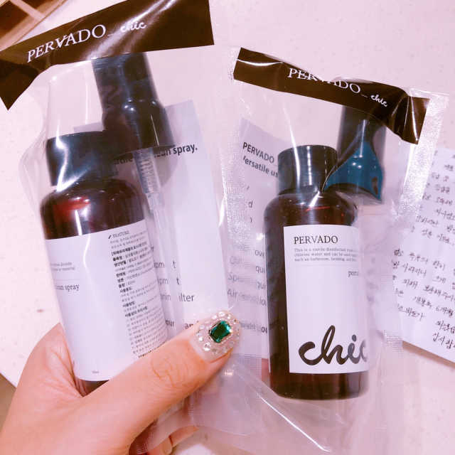 페르바도 산소계 살균소독제 칙, CHIC 60ml 리뷰 사진