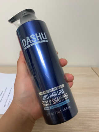 다슈코리아 다슈 데일리 단백질 한방 두피 골드 샴푸 500ml — 5점을 준 리뷰어가 2020년 3월 올린 사용 사진
