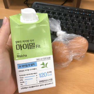낫띵베럴 잘빠진 저지방 식사 마이밀Fit 말차 6팩 — 4점을 준 리뷰어가 2019년 7월 올린 사용 사진