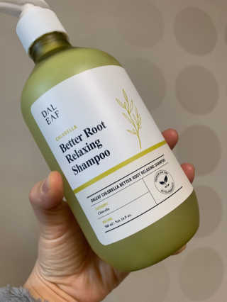 달리프 클로렐라 베러 루트 릴렉싱 샴푸 500ml — 5점을 준 리뷰어가 2020년 2월 올린 사용 사진
