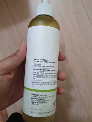 달리프 클로렐라 베러 루트 워터트리트먼트 200ml — 5점을 준 리뷰어가 2019년 10월 올린 사용 사진