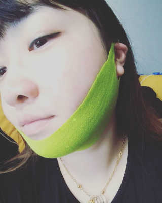 스케덤 시카 리프팅밴드 — 5점을 준 리뷰어가 2019년 5월 올린 사용 사진