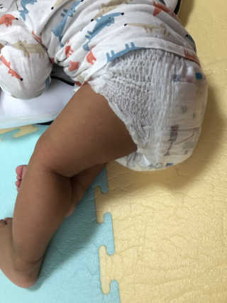 보솜이 액션핏 팬티형 — 5점을 준 리뷰어가 2019년 4월 올린 사용 사진