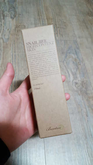 벤튼 스네일비 하이콘텐트 스킨 150ml — 4점을 준 리뷰어가 2017년 4월 올린 사용 사진