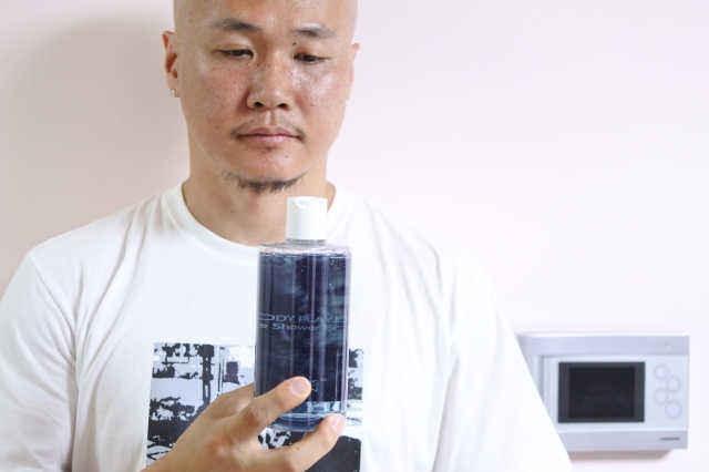 맨즈스킨 바디플레이어 약산성 퍼퓸 바디워시 리뷰 사진