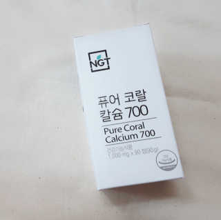 네츄럴굿띵스 퓨어 코랄 칼슘 700 30일분 — 5점을 준 리뷰어가 2018년 6월 올린 사용 사진