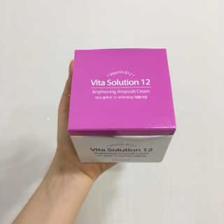 지고트 비타솔루션12 브라이트닝 앰플 크림 100ml — 4점을 준 리뷰어가 2019년 7월 올린 사용 사진