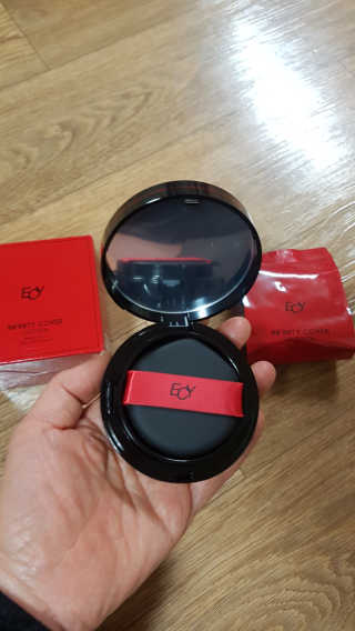 엘리샤코이 인피니티 커버 쿠션 — 4점을 준 리뷰어가 2020년 2월 올린 사용 사진