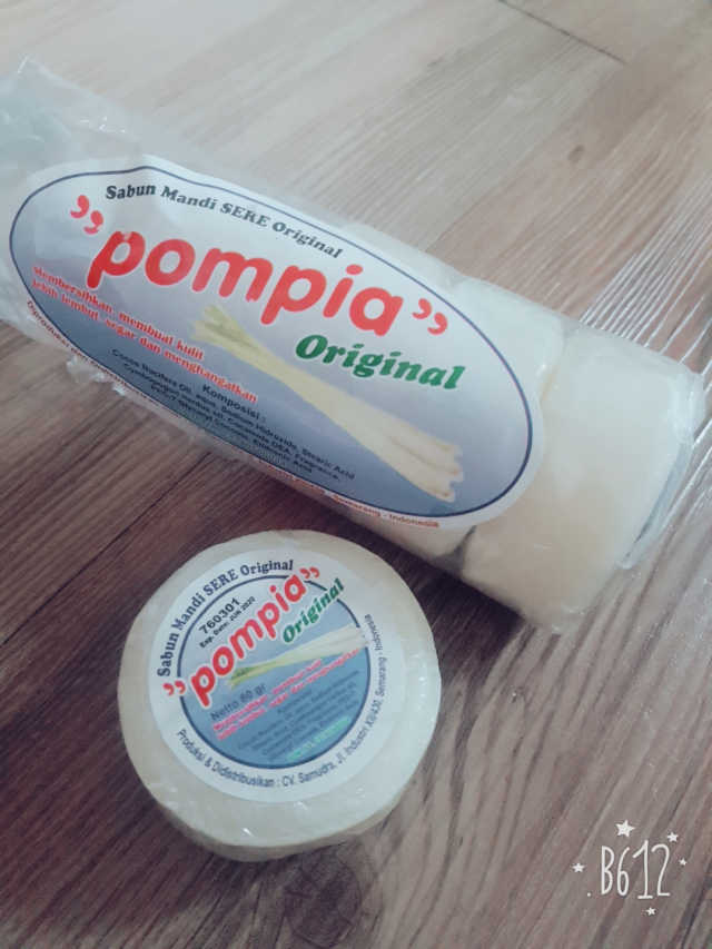 뽐삐아 오리지널 레몬 그라스 자무 솝 리뷰 사진