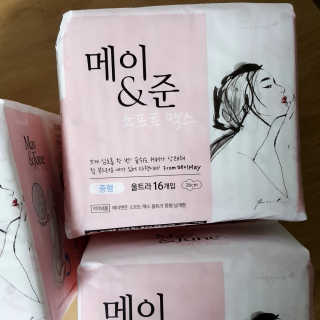 메이앤준 소프트맥스 생리대 — 4.5점을 준 리뷰어가 2019년 4월 올린 사용 사진
