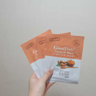 GoodDay Skincare GoodDay 강황 마스크 — 5점을 준 리뷰어가 2020년 2월 올린 사용 사진