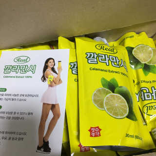 장수농가 리얼깔라만시 — 4.67점을 준 리뷰어가 2018년 4월 올린 사용 사진