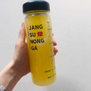 장수농가 리얼깔라만시 원샷 50ml 10팩+보틀 — 5점을 준 리뷰어가 2019년 5월 올린 사용 사진