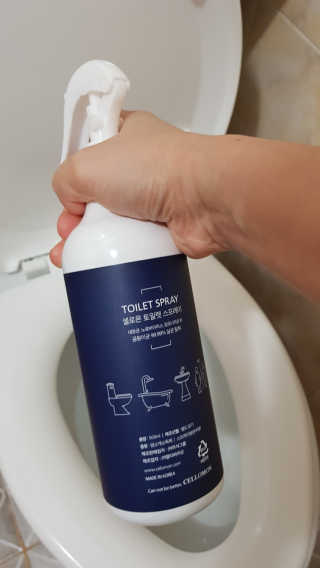 셀로몬 토일렛 스프레이 500ml — 5점을 준 리뷰어가 2018년 5월 올린 사용 사진