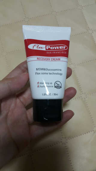 플렉스파워에이더블유에스 리커버리크림 30ml — 5점을 준 리뷰어가 2017년 9월 올린 사용 사진