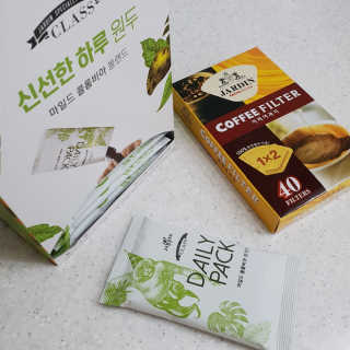 (주)쟈뎅 [쟈뎅] 클래스 신선한 하루 원두+여과지 SET — 5점을 준 리뷰어가 2019년 3월 올린 사용 사진
