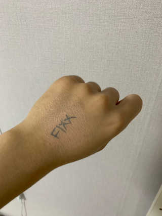 쏘내추럴 밀착 착붙 픽스쿠션 — 5점을 준 리뷰어가 2019년 8월 올린 사용 사진