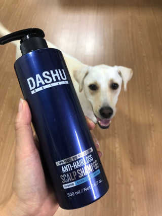 다슈코리아 다슈 데일리 단백질 한방 두피 골드 샴푸 500ml — 4점을 준 리뷰어가 2019년 9월 올린 사용 사진