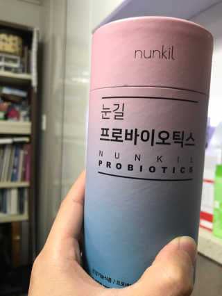 눈길 프로바이오틱스 눈길 콜라겐 프로바이오틱스 — 5점을 준 리뷰어가 2019년 11월 올린 사용 사진