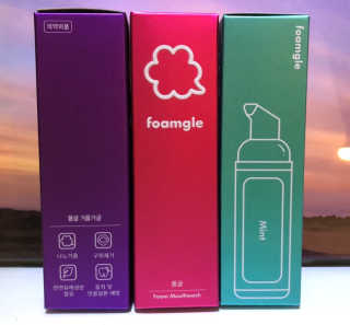 폼글 I foamgle [폼글] 거품가글 50ml 3종 - 민트, 라벤더, 라즈베리 — 4점을 준 리뷰어가 2019년 11월 올린 사용 사진