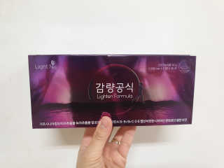 [감량공식] 다이어트 건강기능식품 — 4점을 준 리뷰어가 2019년 12월 올린 사용 사진