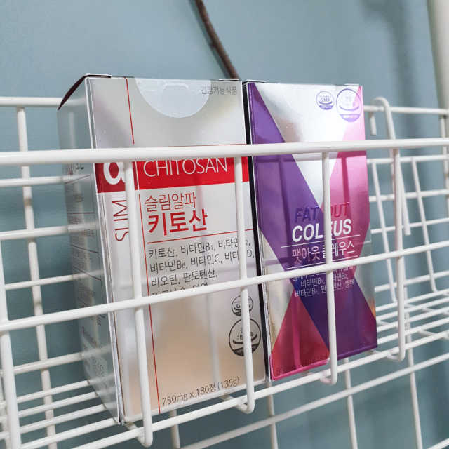 팻아웃 콜레우스+슬림알파 키토산 리뷰 사진