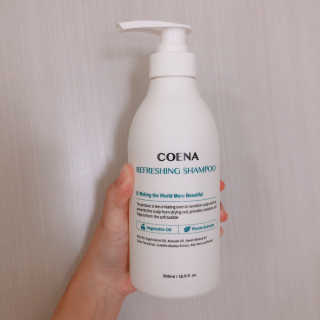 코에나샴푸 500ml — 4.5점을 준 리뷰어가 2019년 8월 올린 사용 사진
