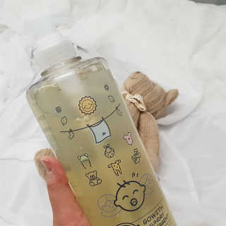 고위드 올인원 천연 세탁세제 — 5점을 준 리뷰어가 2018년 12월 올린 사용 사진