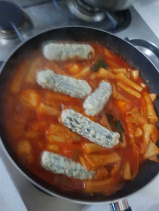 화곡미담 옛날 떡볶이 — 5점을 준 리뷰어가 2020년 3월 올린 사용 사진