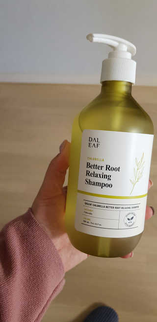 달리프 클로렐라 베러 루트 릴렉싱 샴푸 500ml — 5점을 준 리뷰어가 2020년 2월 올린 사용 사진