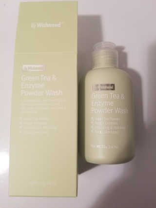 바이 위시트랜드 Green Tea Powder Wash — 5점을 준 리뷰어가 2018년 1월 올린 사용 사진