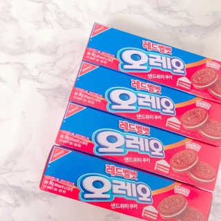 오레오 레드벨벳 — 5점을 준 리뷰어가 2018년 1월 올린 사용 사진