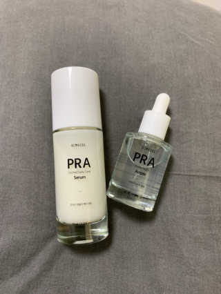 리메코스 PRA 비피다나이트앰플+PRA 오키드데일리케어세럼 — 5점을 준 리뷰어가 2019년 7월 올린 사용 사진